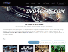 Tablet Screenshot of dvd4cars.com